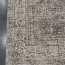 Abstract Area Rugs for Living Room 6x9 Washable Non Slip Low Pile Gray Rugs for Bedroom Dining Room Foldable Thin Beige Gray