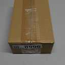 Floroom 6 Pack 5x7 Inch Clear Acrylic Sign Holders, Double-Sided Black Display Stand Picture Frames for Table Numbers, Menus, Flyers, Weddings, and Offices