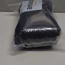 Leg & Knee Pillow for Side Sleepers - Upgraded Memory Foam Pillow Between Legs for Side Sleeping, Leg Pillow for Back, Hip, Sciatica Pain Relief, Side Sleeper Wedge Pillow (Black-no straps)