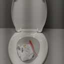 Elongated Toilet Seat 18.5" - Soft Close, Durable PP Toilet Seat, Easy Installation & Removal, Fits Most Toilet Bowls