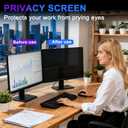 [2 Pack] 20 Inch Computer Privacy Screen for 16:9 Aspect Ratio Widescreen Monitor, Eye Protection Anti Glare Blue Light Computer Monitor Privacy Filter, Removable Anti-Scratch 20in Protector Film