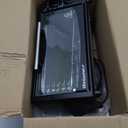 Elite Gourmet 2-Slice Toaster Oven Plastic,Aluminum,Glass Black