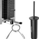AHTAPFON Weight Stack Pin with 1 x Spring Collar,Weight Extender Pin,Fits Add 2" Weight Plates for Cable Machine,Fitness Equipment for Home Gym