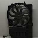 TYC 621080 Mini Cooper Replacement Radiator/Condenser Cooling Fan Assembly, Black