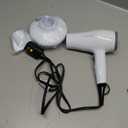 Hair Dryer, 1875W compact Hair Blow Dryer, with Diffuser and Concentrator, White