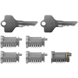Technical Precision Replacement for Kenworth W900L Year 2024 Ignition Door Lock Set