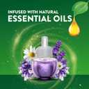 5 x Air Wick Plug in Scented Oil Starter Kit, 2 Warmers + 6 Refills, Lavender & Chamomile, Eco Friendly, Essential Oils, Air Freshener