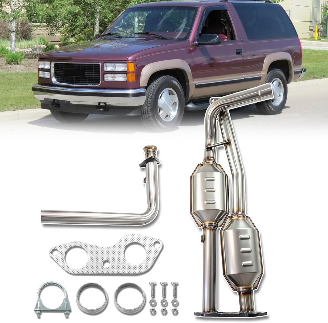 Catalytic Converter for Chevy Tahoe 1996-2000,K1500/C1500/C2500 1996-1999,Cadillac Escalade 1999-2000 5.7L,High Performance Exhaust Manifold (EPA Compliant)