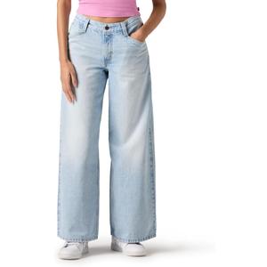 Levi's Women's 94 Baggy Wide Leg Jean (30, Abraided Art)