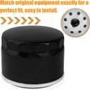 2pcs Oil Filter Compatible with 49065-2057 49065-2076 49065-2077 49065-7002 49065-7007 531307389 531307043 Kohler 25-050-01 28-050-01S Bobcat 2722463 416-4153 416-4537