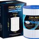POOLPURE C-8465 Spa Filter Replaces Watkins 31114, Pleatco PWK65, Filbur FC-3960, 71827, 71828, Watkins 65 sq.ft Tiger River Spa Filter 1 Pack