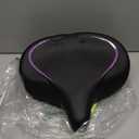2024 New Noseless Bike Seat Cushion for Men & Women - Extra Padding & Comfort Wide Bicycle Seat, Oversized Comfortable Saddle for Peloton Bikes, Exercise Bikes, Electric Bikes, Cruiser Bikes