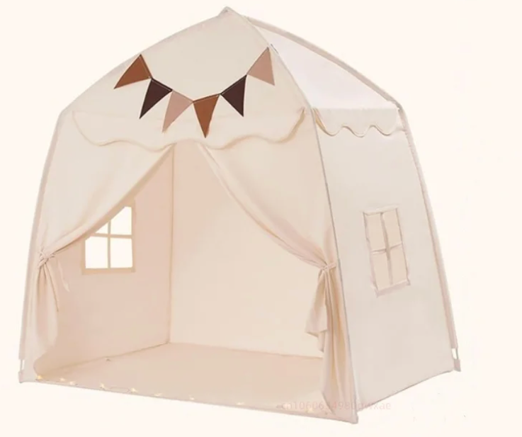 Portable Foldable Teepee Children Bed Tent Kids Play Tent