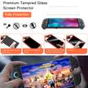 KIMHY Carrying Case for Switch 2 (2025), 2 in 1 Hard Protective Case and Screen Protector for Nintendo Switch 2, Large Capacity Travel Bag with 10 Game Card Slots and Pocket for Console & Accessories