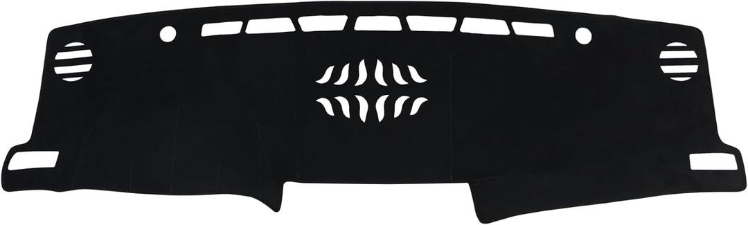 Dashboard Cover Mat for 2010-2022 Lexus GX460 GX400 Dashboard Cover Flannel Dash Mat Sunshade Glare UV Rays Protector Accessories (for 2010-2022 Lexus GX460 GX400 (Black))