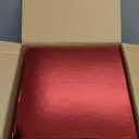 Cholemy 5 Pcs Square Nesting Boxes Decorative Gift Boxes with Lid and Ribbon Assorted Sizes Wrap for Valentines Day, Engagement, Anniversary, Birthday, Bridal Shower Party Gifts(Shiny Red)