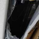 Mount-It! Height Adjustable Standing Desk Converter, Large 47” Wide Tabletop Standing Desk Riser with Gas Spring, Desktop Stand Up Desk with Keyboard Tray Fits 2 Monitors or Monitor and Laptop, Black