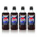 SodaStream Pepsi Zero Sugar New Pour Bottle Beverage Mix 14.9 Fl Oz (Pack of 4) (EXP 12/30/26)