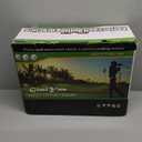 GimYaa Golf Putting mat Green Indoor and Outdoor with Auto Ball Return,Game Practice Golf Gifts for Home, Office, Backyard Indoor Golf and Outdoor Use, Crystal Velvet Mat (Brown)