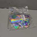 Cheerland Iridescent Under The Sea Party Decorations Holographic Bubble Garlands Decoration Mermaid Birthday Decor for Ocean Theme Baby Shower Summer Beach Pool Moana Spongebob Theme Party Supplies