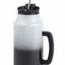 Manna 64 Oz Posideon Bottle Ombre Black