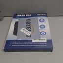 K KNODEL 2 Gallon Black Leak-Proof Waterproof Car Trash Can with Lid (Medium)