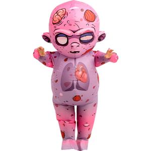One Casa Inflatable Costume Adult,Blow Up Zombie Suit,Scary Halloween Costumes for Men Women