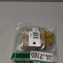 NANNUDECO Plastic Bells for Home Decor Ornaments Christmas Decor Hanging Bell for Craft 2.5 inch (12)