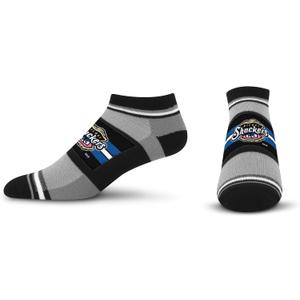 For Bare Feet Unisex Kid's MiLB Streak No Show Sock (Team)