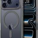 Hython Case for iPhone 17 Pro Max Case Magnetic Translucent Matte Phone Cases 6.9" [Compatible with MagSafe] Thin Slim Fit Shockproof Bumper Hard Protective Cover for Women Men Girls, Frosted Gray