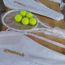 MBFISH Tennis Racket - Super Value Set with Pre-Strung, Comfortable Handle, 27'' Tennis Racquet for Adults, Includes Balls
