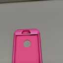 Hython Designed for iPhone 8 Plus, iPhone 7 Plus Case, Heavy Duty Defender Protective Bling Glitter Sparkle Hard Shell Hybrid Shockproof Rubber Bumper Cover for 7 Plus and 8 Plus, Rose Red