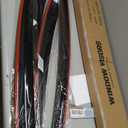 Rain Guards for 2012-2018 Ford Focus Sedan & Hatchback (Not fit rs), Out-Channel Window Visor Shields Vent Deflector Shade Wind Dark Smoke 2013 2014 2015 2016 2017 12 13 14 15 16, Outside-Mount, 4PCS