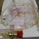 Scenekoy Sculptural 65.5 Floor Lamp for Living Room Bedroom, Gold Leaf Finish & Resin Body, Pull Chains Switch Standing Lamp, Brightness Adjustable Corner Lamp with Bulb Prefer for Home Office Bar