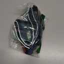 AirTag Dog Collar, 2" Wide Tactical Military Dog Collar with AirTag Holder, Comfortable Leather Handle and Metal Buckle, Reflective, Padded, Heavy Duty GPS Dog Collars for Large Dogs(Dark Blue, L) (Neck Girth: 17.7-24.4)