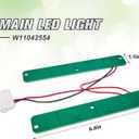 W11042554 Refrigerators LED Light Compatible with Whirlpool, Maytag, Amana, Ikea, Kenmore Refrigerator Replaces #w11387579 W11527432 W11527432 W11101384,Replacement Module Assembly Board