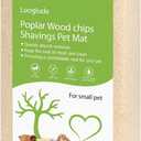 88oz Natural Aspen Wood Pet Bedding  Low Dust, Odor Control & Ultra Absorbent Shavings for Hamsters, Parrots, Guinea Pigs & Small Animals