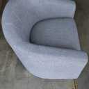 Sitswell Jada Upholstered Accent Chair in Grey