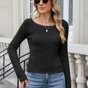 ZAFUL Women's Cropped Knit Sweater Boat Neck Long Sleeve Pullover Jumper Top