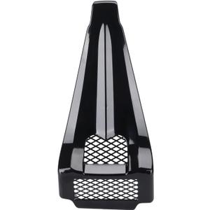 Gloss/Vivid Black Plastic Stretched Chin Spoiler Scoop Compatible for 1997-2013 Harley Touring Road Glide Street Glide Electra Glide Road King