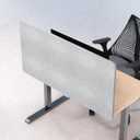 Universal Desk Privacy Panel – Heavy-Duty Desk Divider & Office Partition - Privacy Screen for Workspaces & Cubicles (1-Pack, 48" x 24")