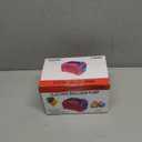 IDAODAN Electric Balloon Pump, Portable Electric Balloon Blower Machine Balloon Air Pump Dual Nozzle Rose Red 110V 600W Balloon Inflator for Party Decorations