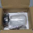 CO-Z Brushed Nickel Modern/contemporary Clear glass Cylinder Mini Hanging Pendant light