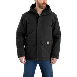 Carhartt Men's Super Dux Relaxed Fit Insulated Traditional Coat (XX-Large Tall, Black)