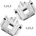 cciyu 19B6463 19B6462 Front Left & Right Brake Caliper With Bracket For Hyundai For Santa Fe 2010-2012, For Kia For Sorento 2011-2013