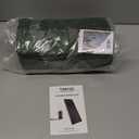 TOBTOS Inflatable Camping Sleeping Pad with Pillow, Thick 6 Inch Ultralight Sleeping Pad with Built-in Pump, Lightweight Sleeping Mat for Camping, Backpacking, Hiking, Tent (Green) (Single)