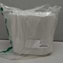 ELPHECO Automatic Motion Sensor Trash Can - 2 Gallon Slimline for Bathroom, Bedroom, Kitchen, Office - White with Gold Trim