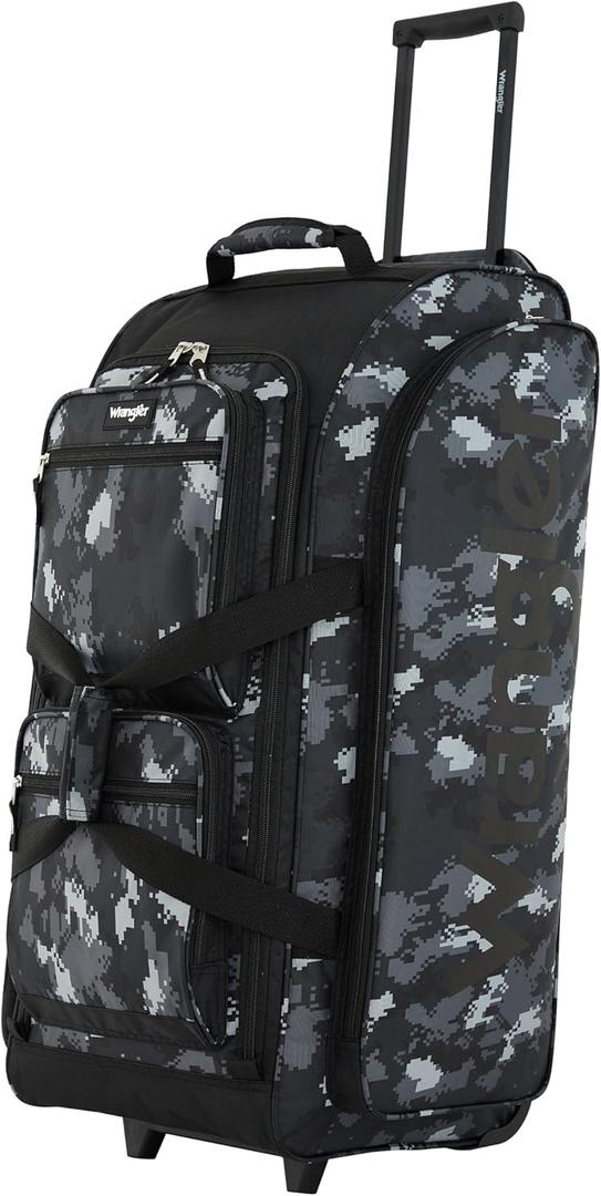 Wrangler Wesley Rolling Duffel Bag (Digital Camo)