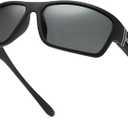 Full lens Polarized Reading Sunglasses for Men Driving Running Sports Reader Square UV Protection Style Unisex
