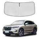 Windshield Sun Shade for Honda HR-V 2023 2024 2025 2026 Front Window Shade Custom Fit HRV Accessories Sun Visor Foldable Shade Blocks UV Rays Summer Must Have Car Accessories